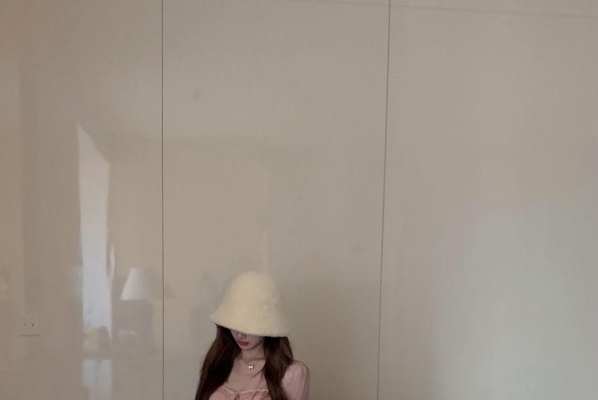Open Front Plain Cardigan Product Image