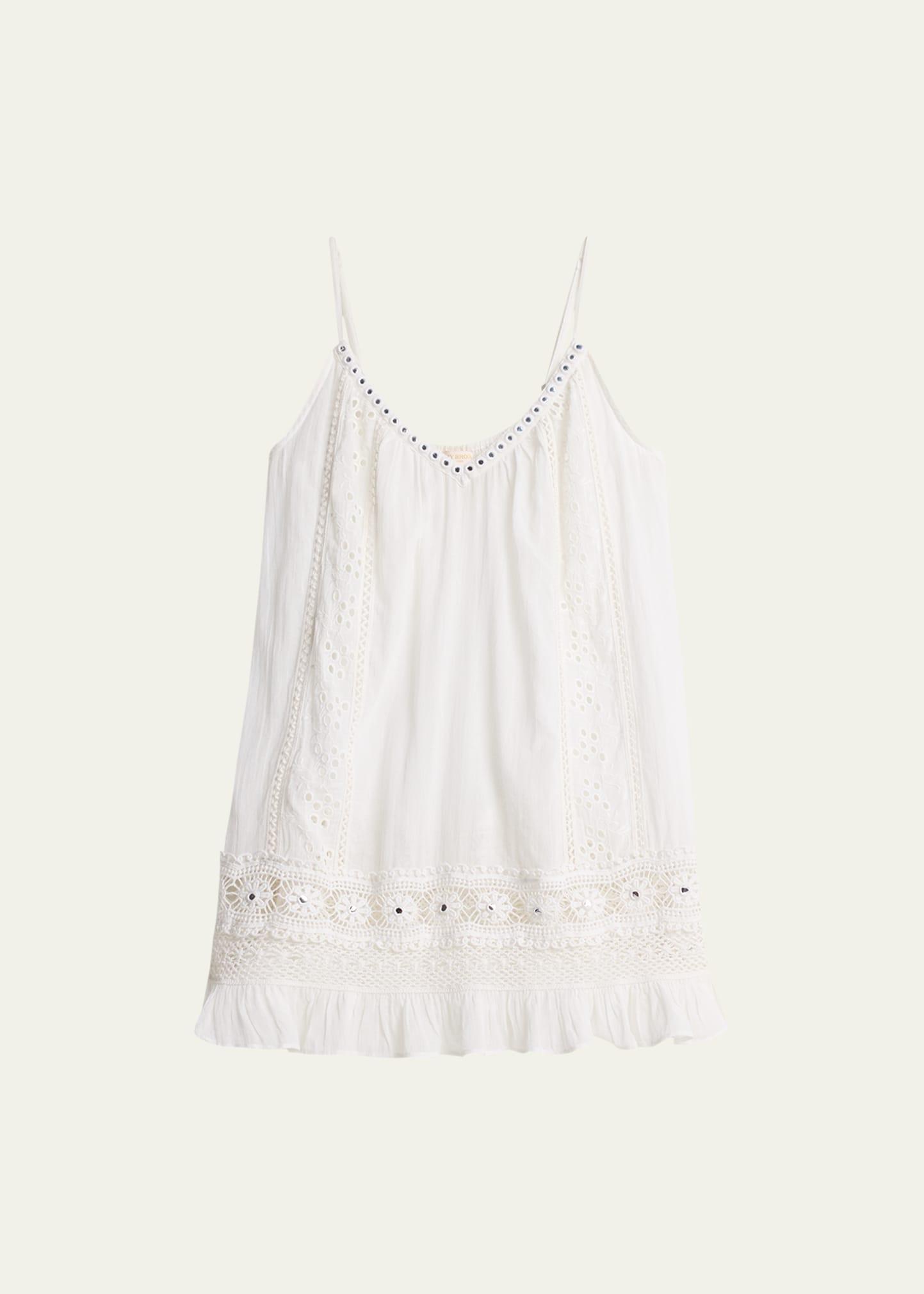Laylah Crochet Mini Dress Product Image