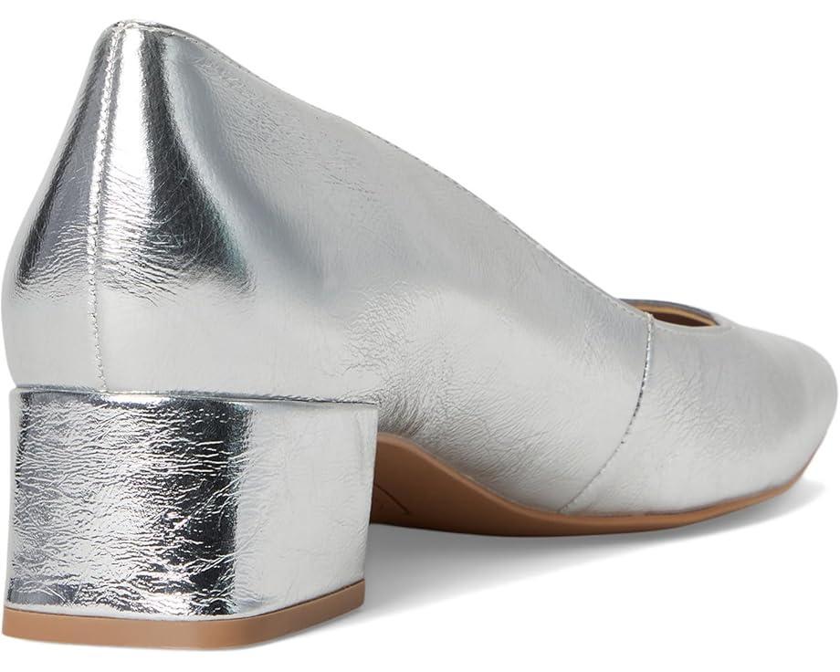 Natalia Square Toe Block Heel Pumps with Bow Product Image