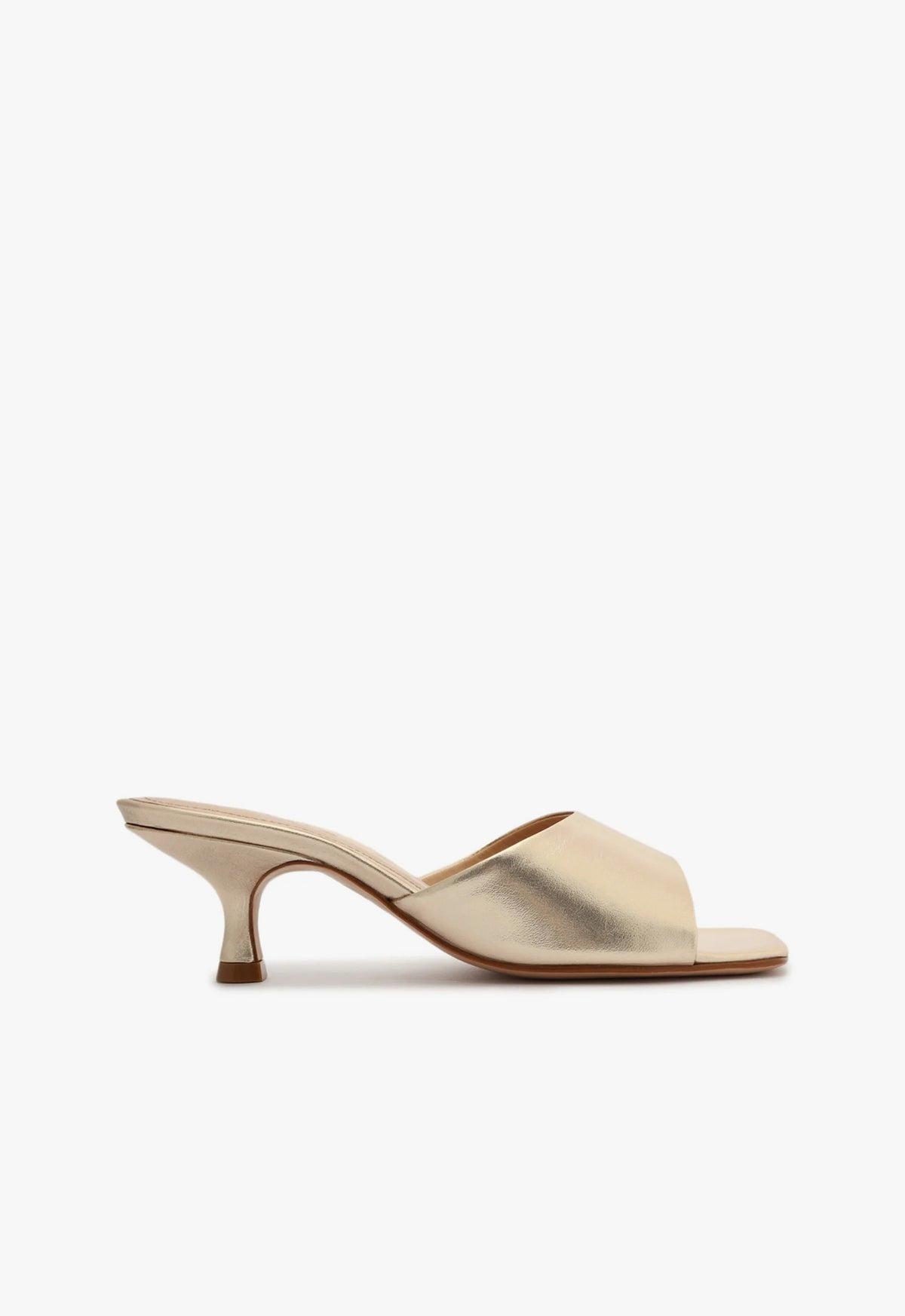 Dethalia Metallic Leather Sandal Product Image