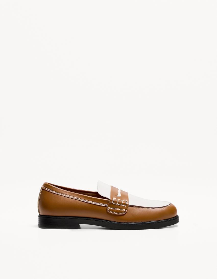 Contrast loafers Product Image