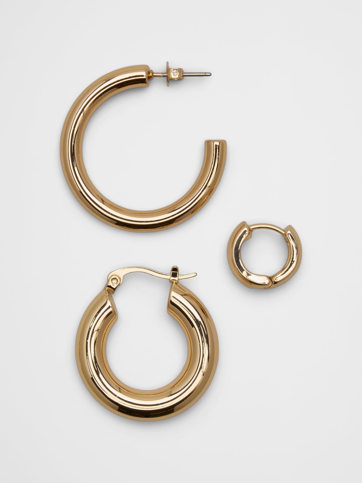 Gold Earrings Set Product Image