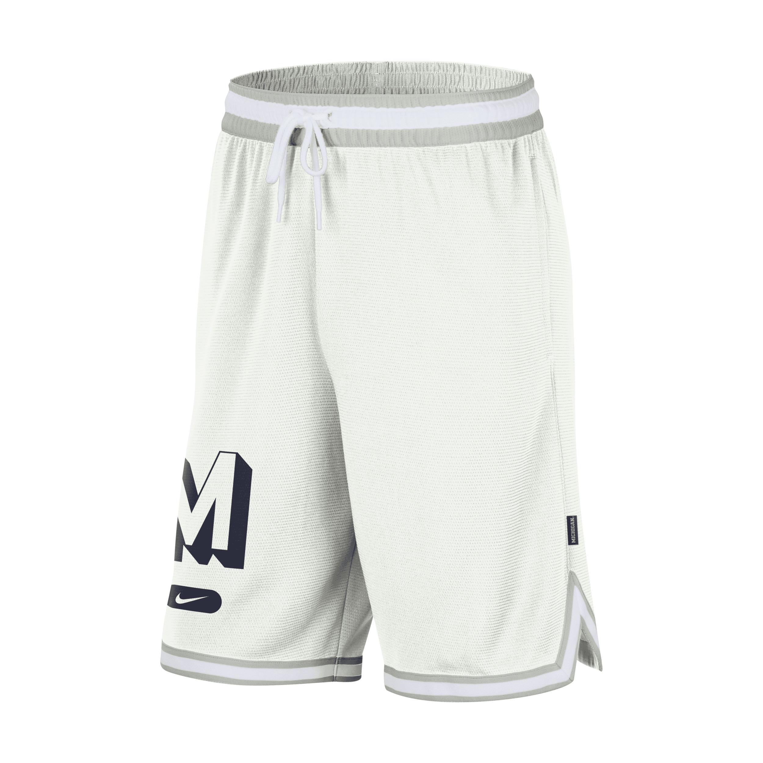 Mens Nike Cream Michigan Wolverines DNA 3.0 Performance Shorts Product Image