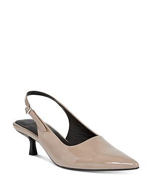 Vagabond Womens Lykke Pointed Toe Kitten Heel Slingback Pumps Product Image