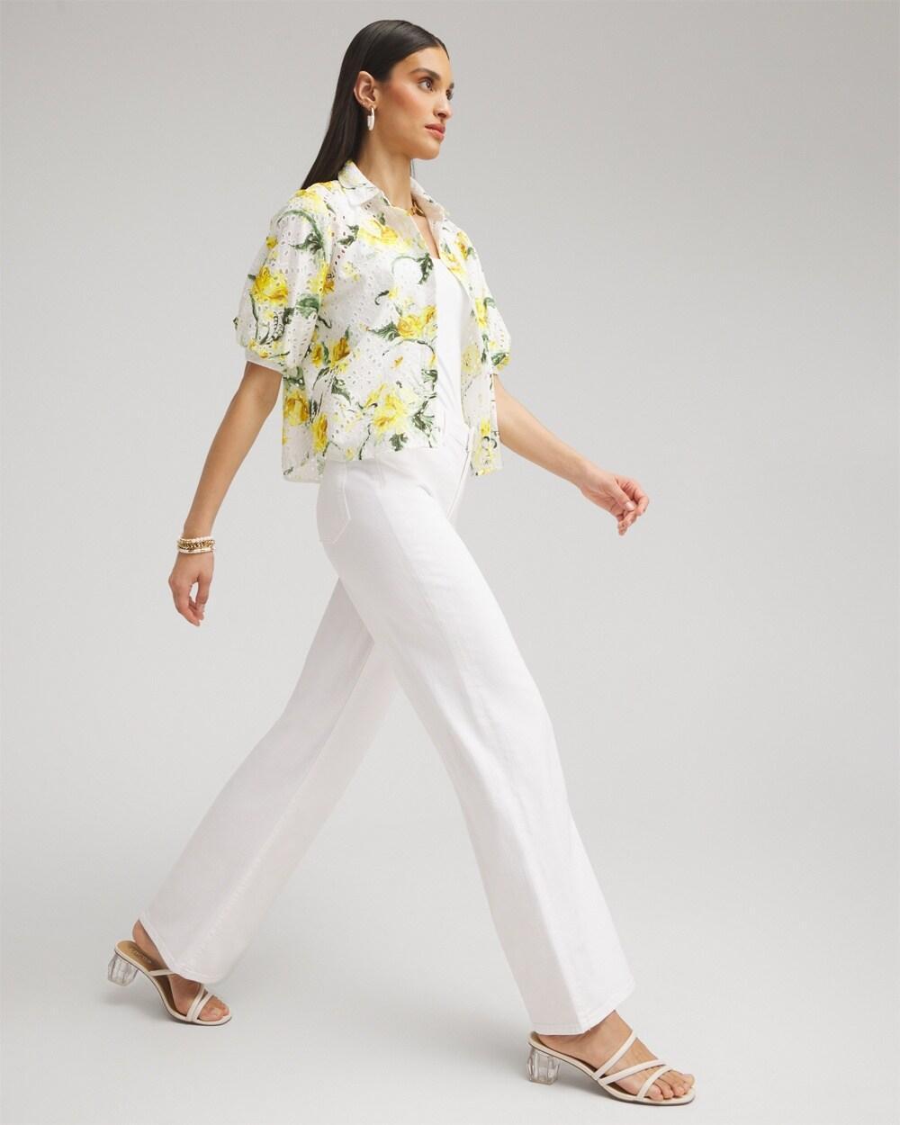 High Rise Wide Leg Jeans Product Image