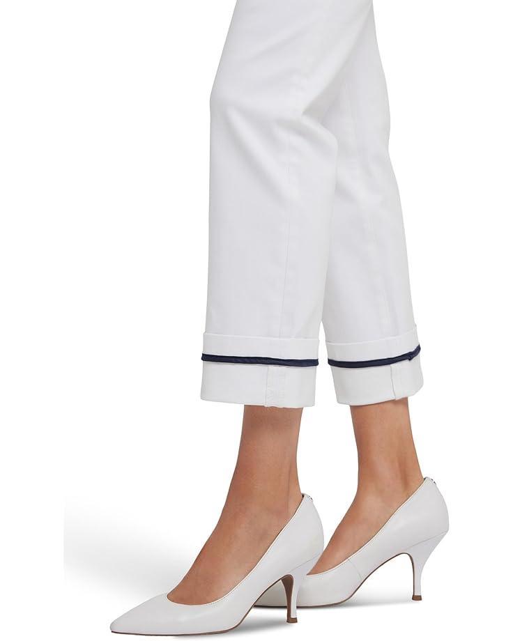 Teresa Wide Leg Button Fly Jeans in Palencia Stripe Product Image