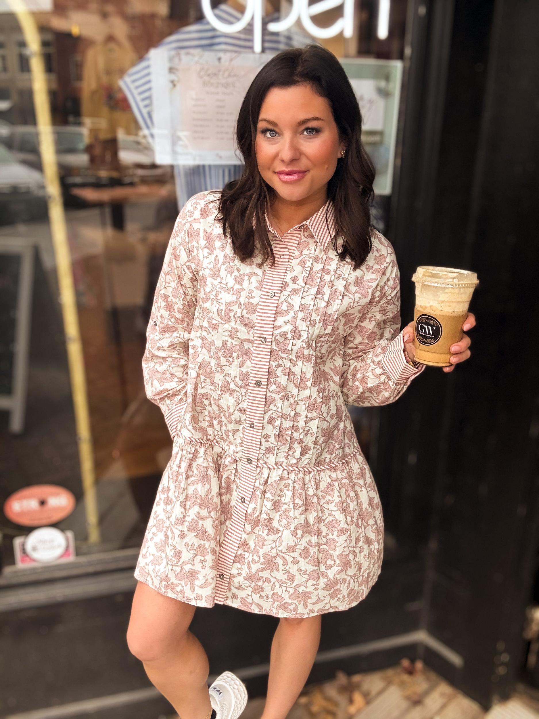 Sunday Rosè Mini Dress Product Image