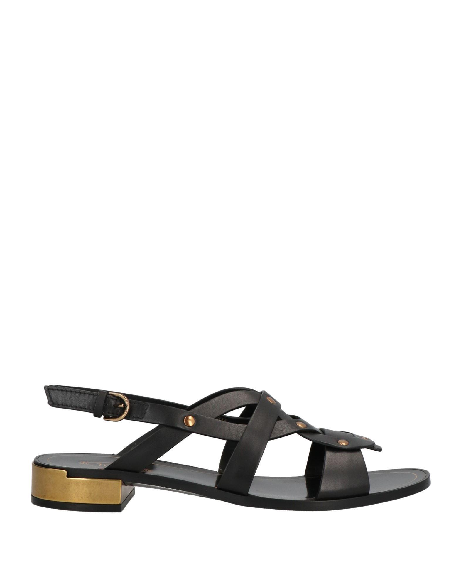 TOD'S Sandals In Black Product Image