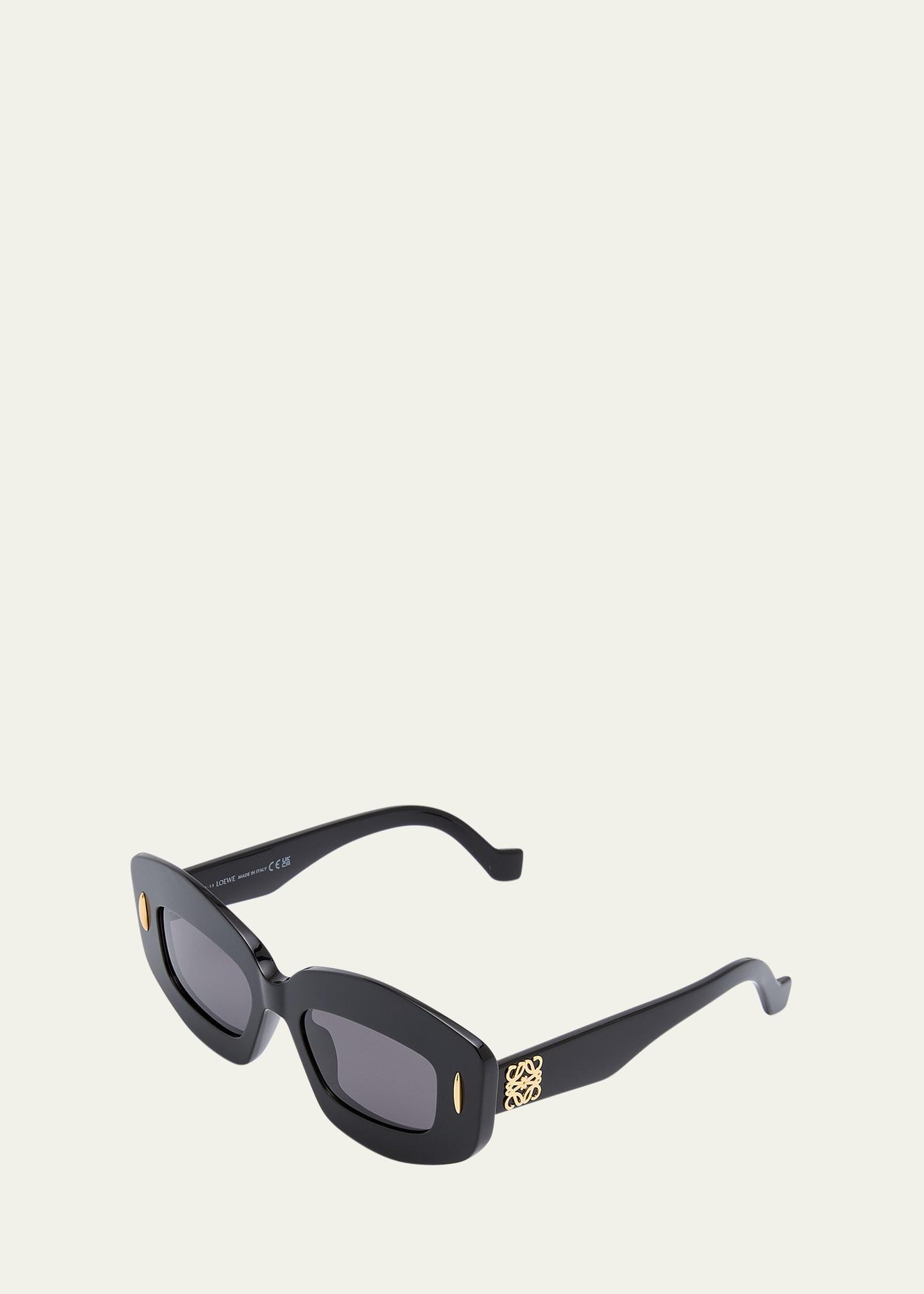 Loewe Chunky Anagram Rectangular Sunglasses, 49mm Product Image