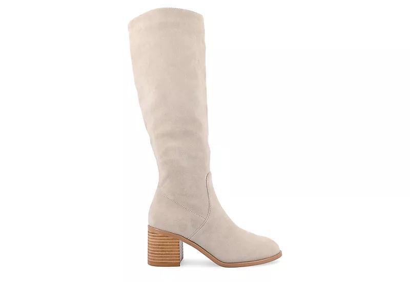 Journee Tru Comfort Foam Womens Romilly Calf Boots Grey Product Image