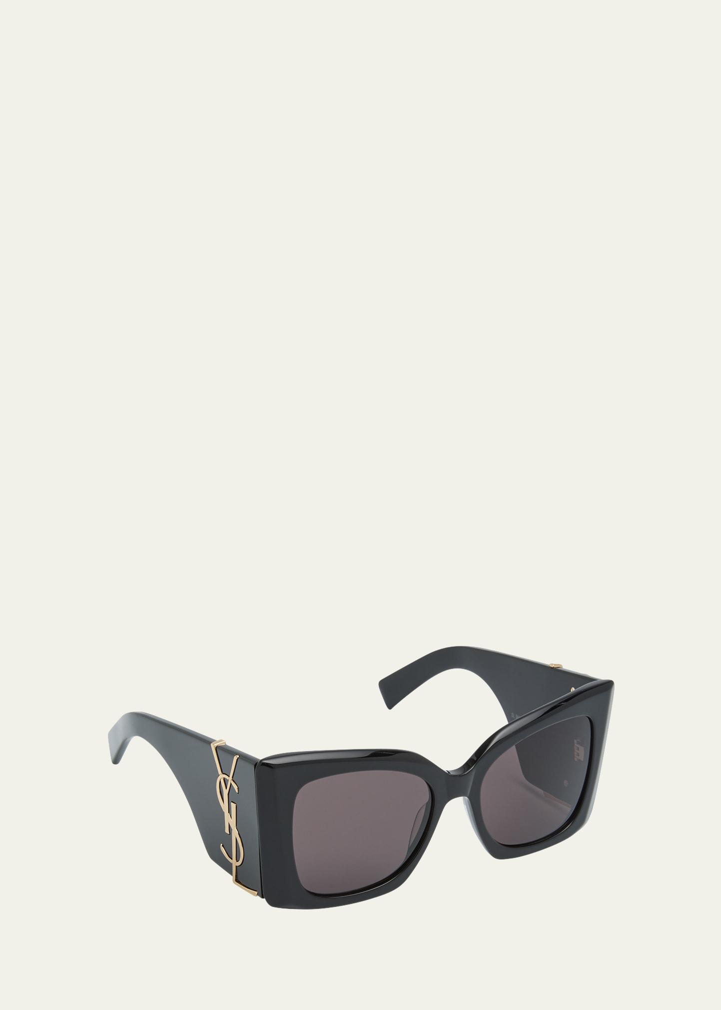 Womens Monogram Acetate 54MM Blaze Rectangular Sunglasses Product Image