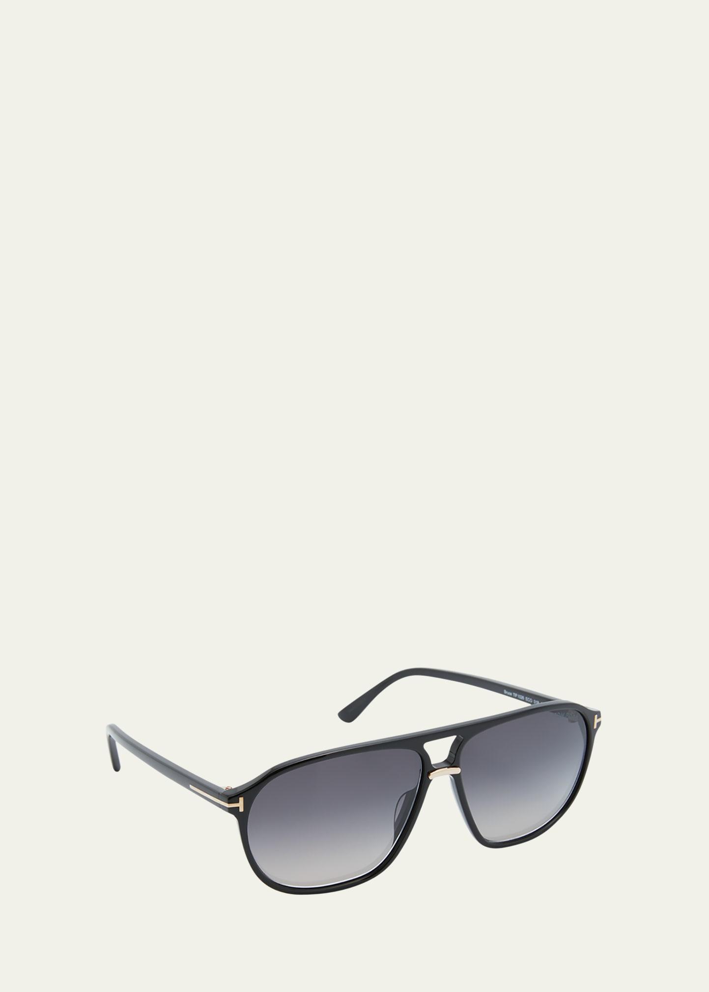 Mens 55MM Square Sunglasses Product Image