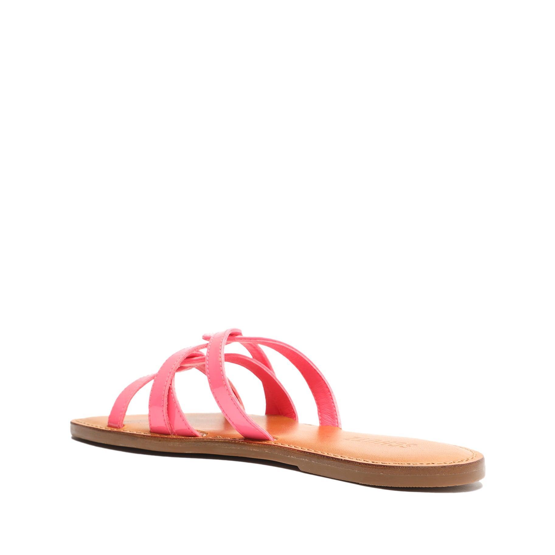 Schutz Womens Lyta Patent Strappy Slide Sandals Product Image