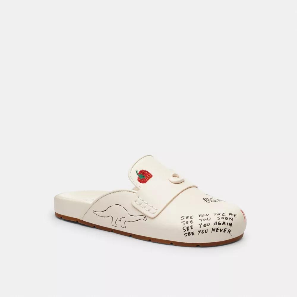 Sculpted C Clog With Sketch Print Product Image