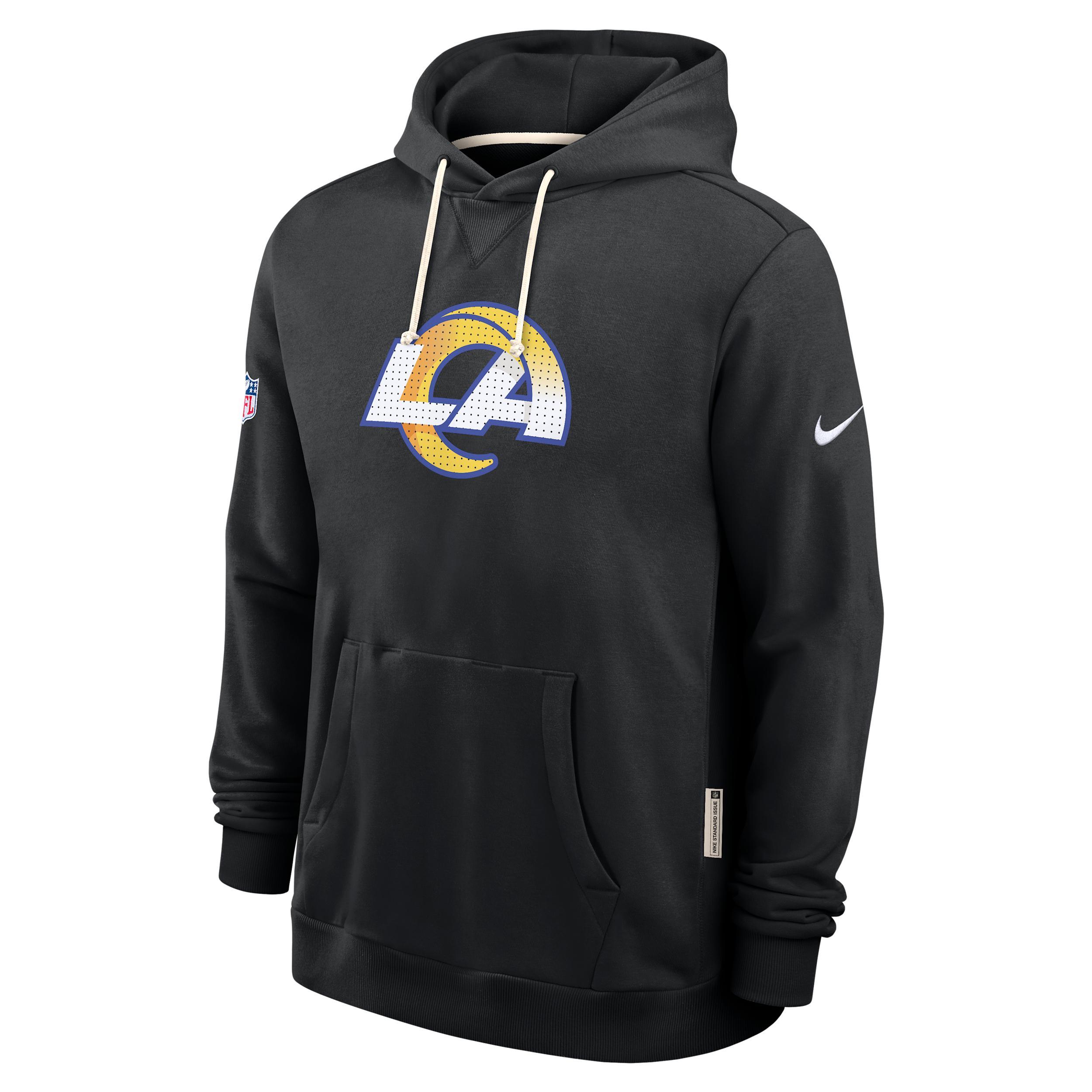 Seattle Seahawks Initial Home Sideline Nike Men's Dri-FIT NFL Pullover Hoodie Product Image