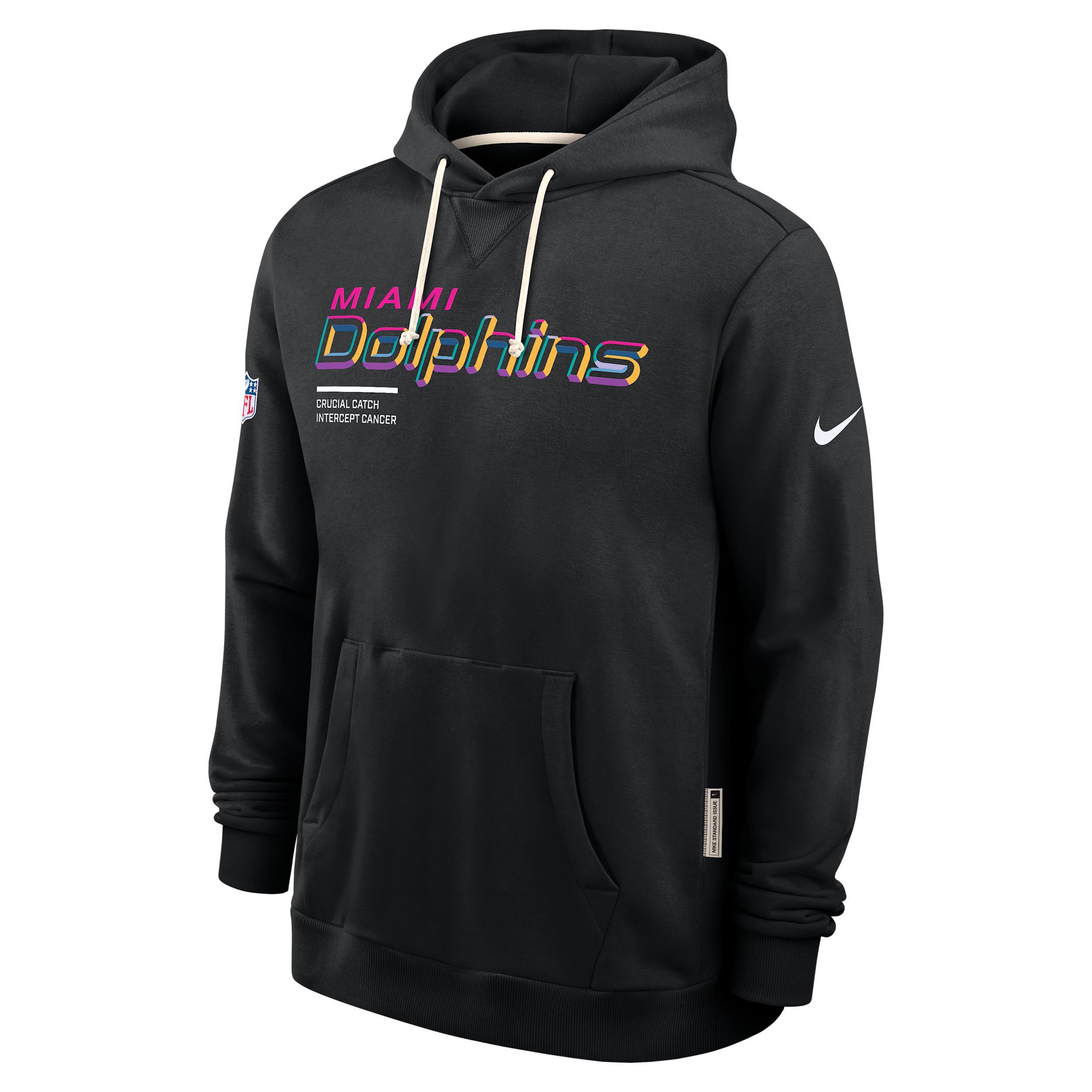 LSU Sideline Men's Nike Dri-FIT College Pullover Hoodie Product Image