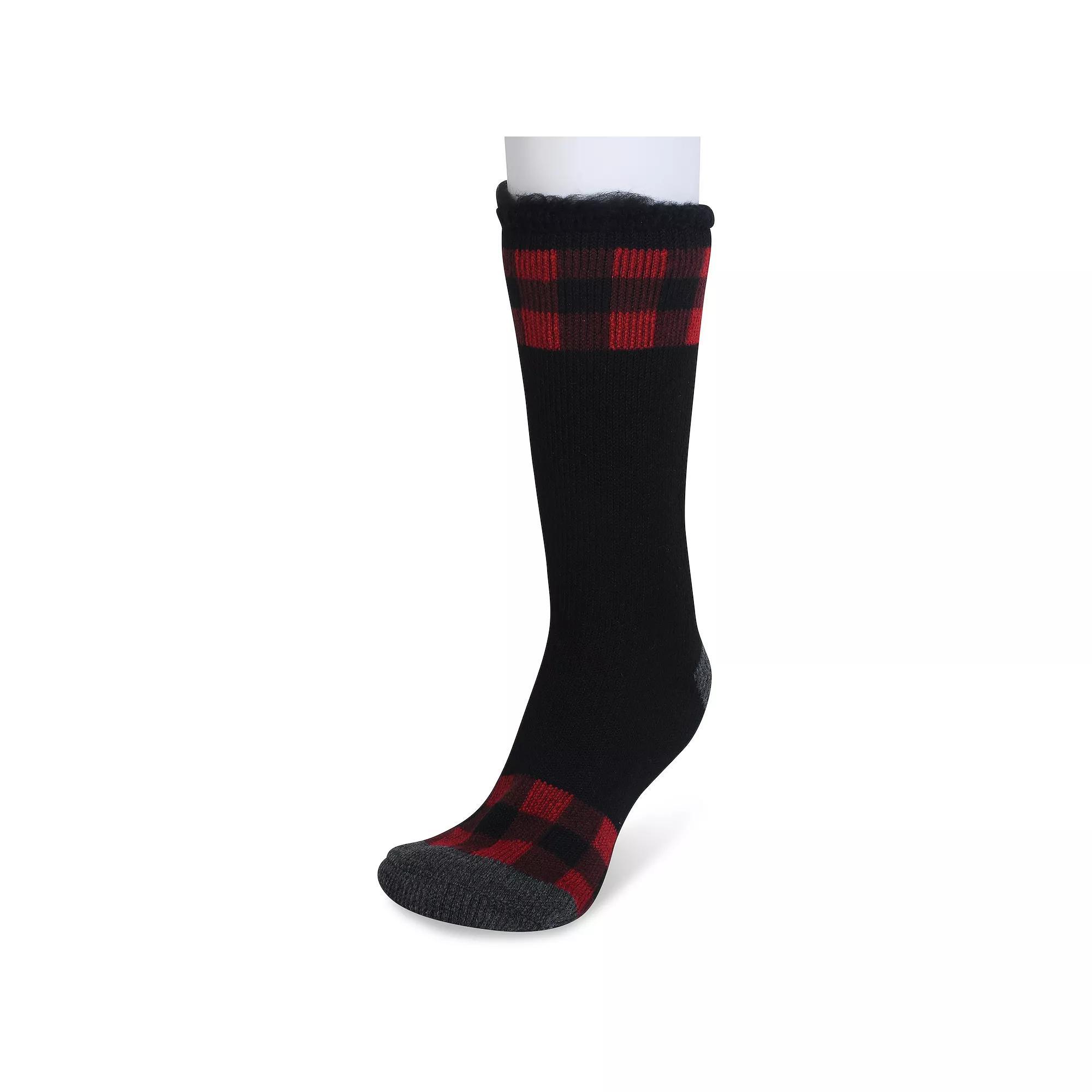 Women's GaaHuu 4X Brushed Thermal Socks, Buffalo Check Product Image