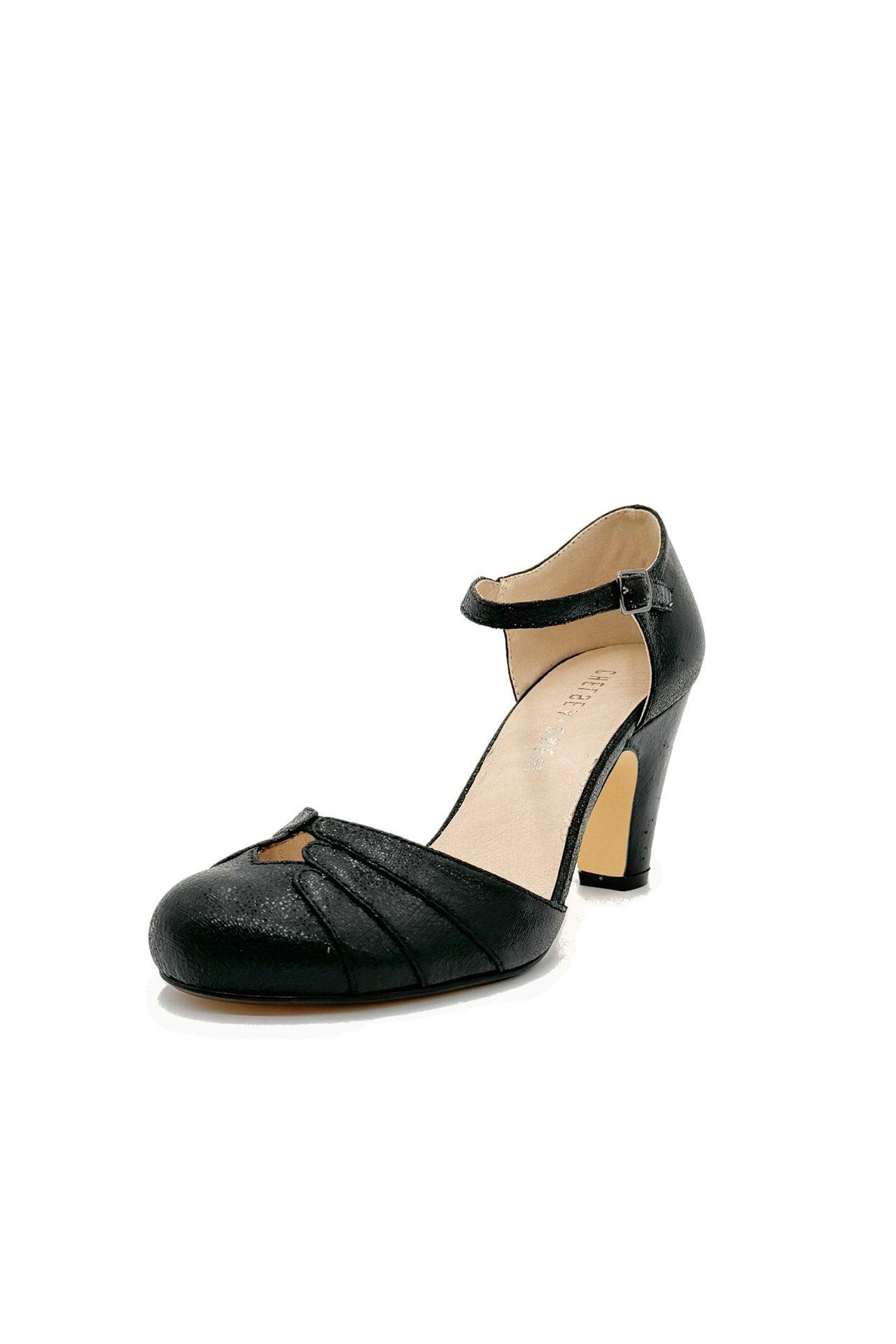Goldie Metallic Ballroom Heels Product Image