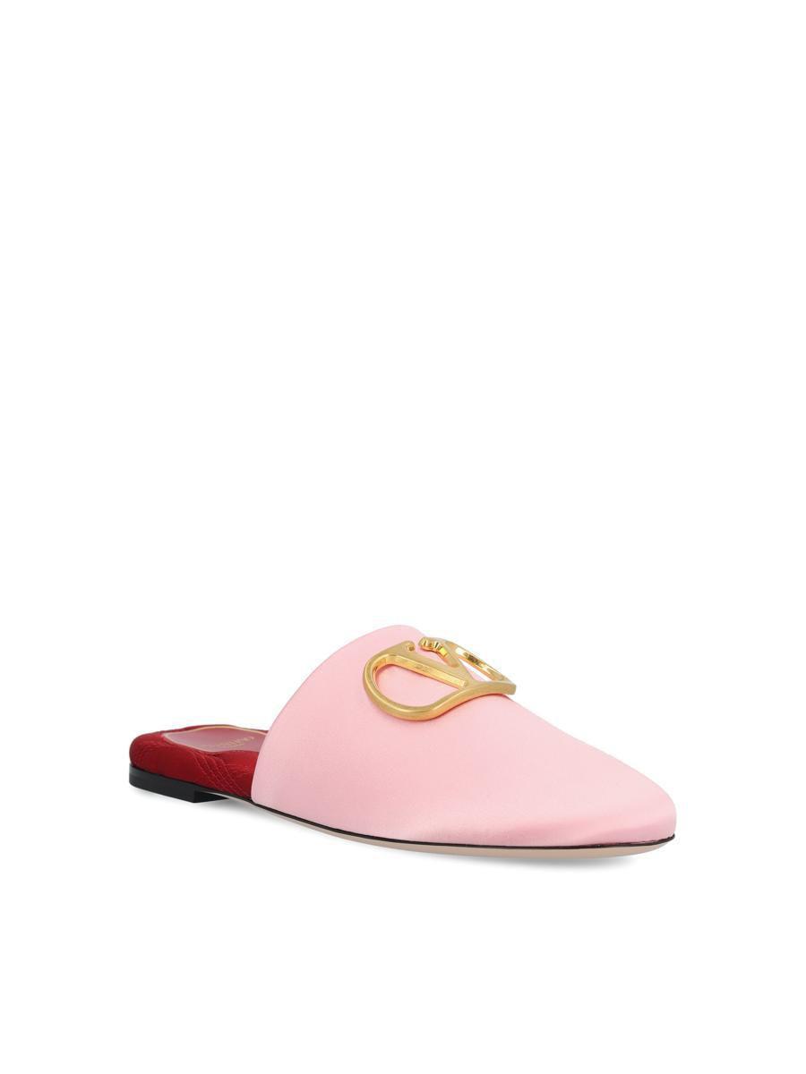 VALENTINO GARAVANI Sandals In Rose Couture/red V Product Image