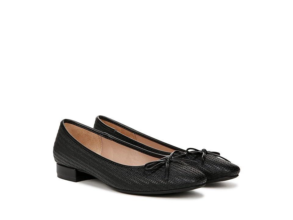 LifeStride Cheers Women's Woven Flats, Size: 8.5 Wide, Black Faux Product Image