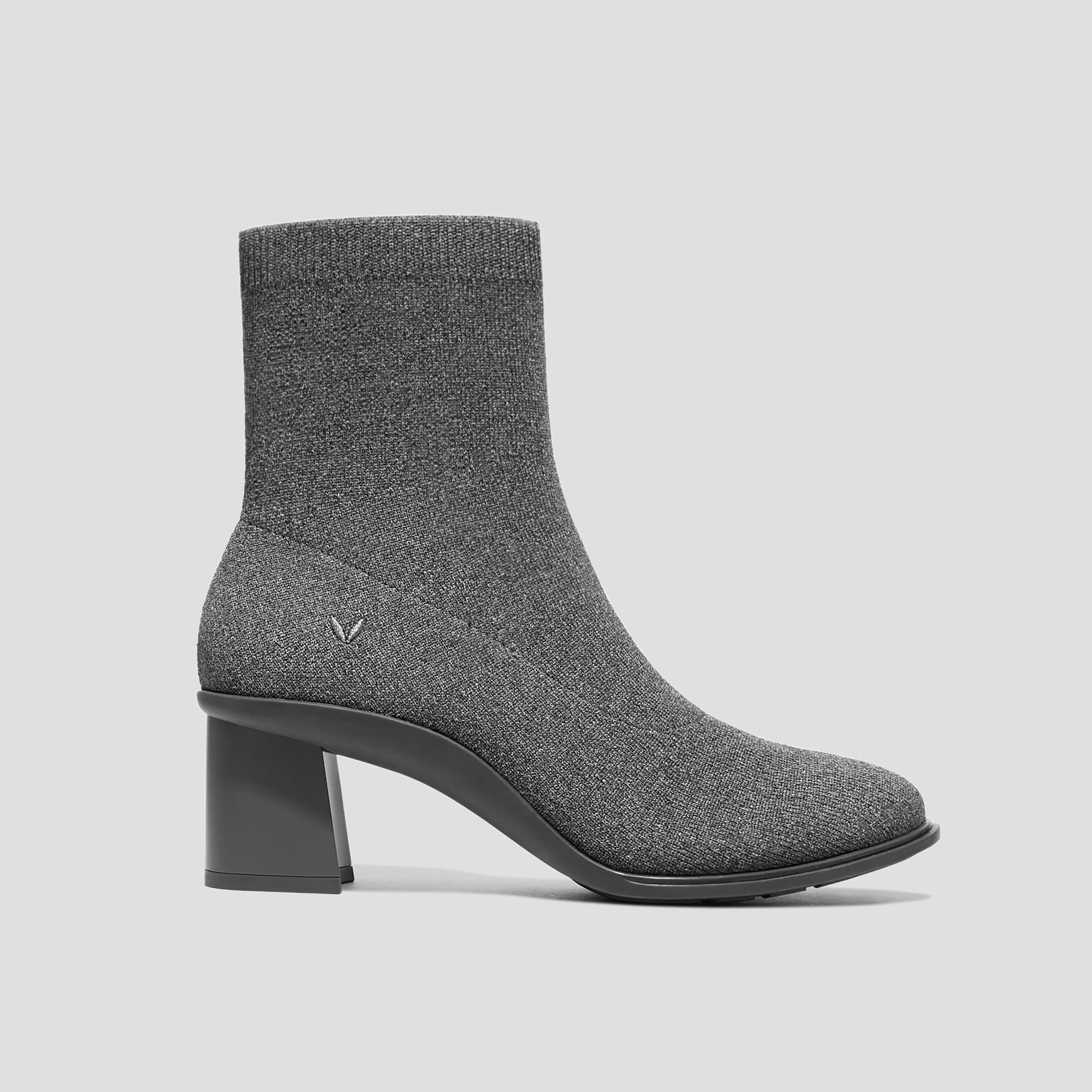Almond-Toe Running Heel Boots (Amanda) Product Image