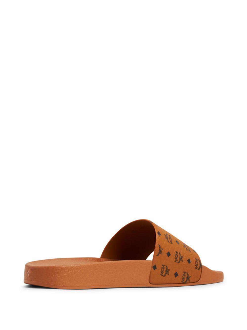 logo-print moulded-footbed slides  Product Image