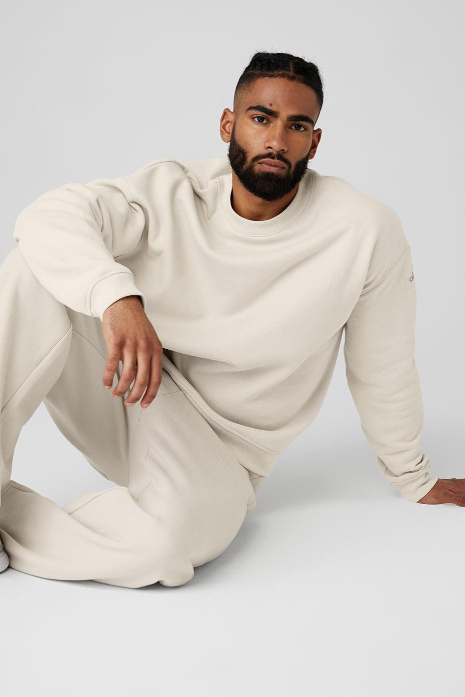 Renown Heavy Weight Crew Neck Pullover - Bone Product Image