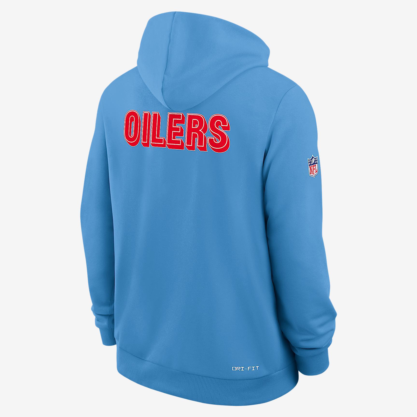 Tennessee Titans Alt Offensive Set Play Sideline Men's Nike Dri-FIT NFL Pullover Hoodie Product Image