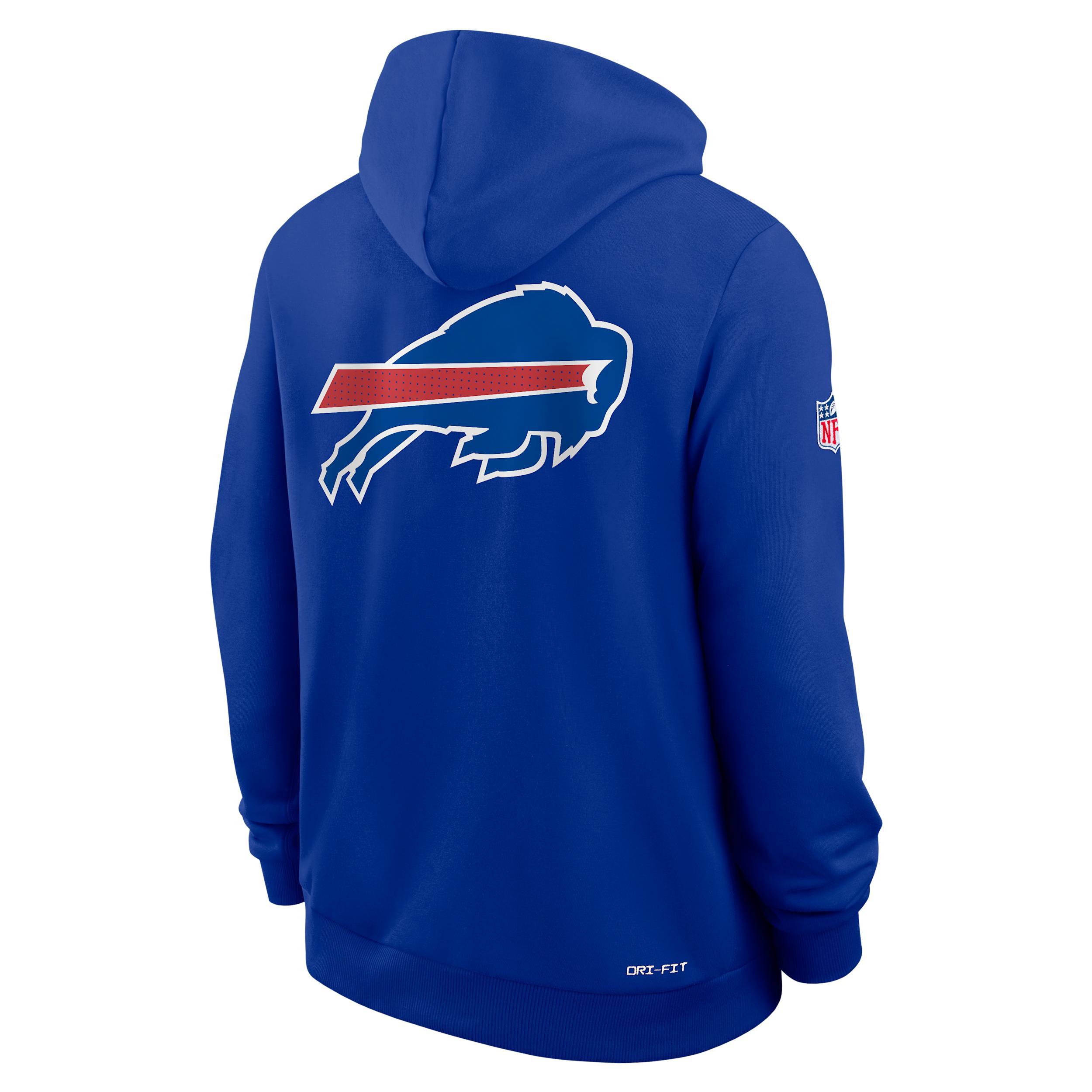 Buffalo Bills Utility Player Sideline Men's Nike Dri-FIT NFL Full-Zip Hoodie Product Image