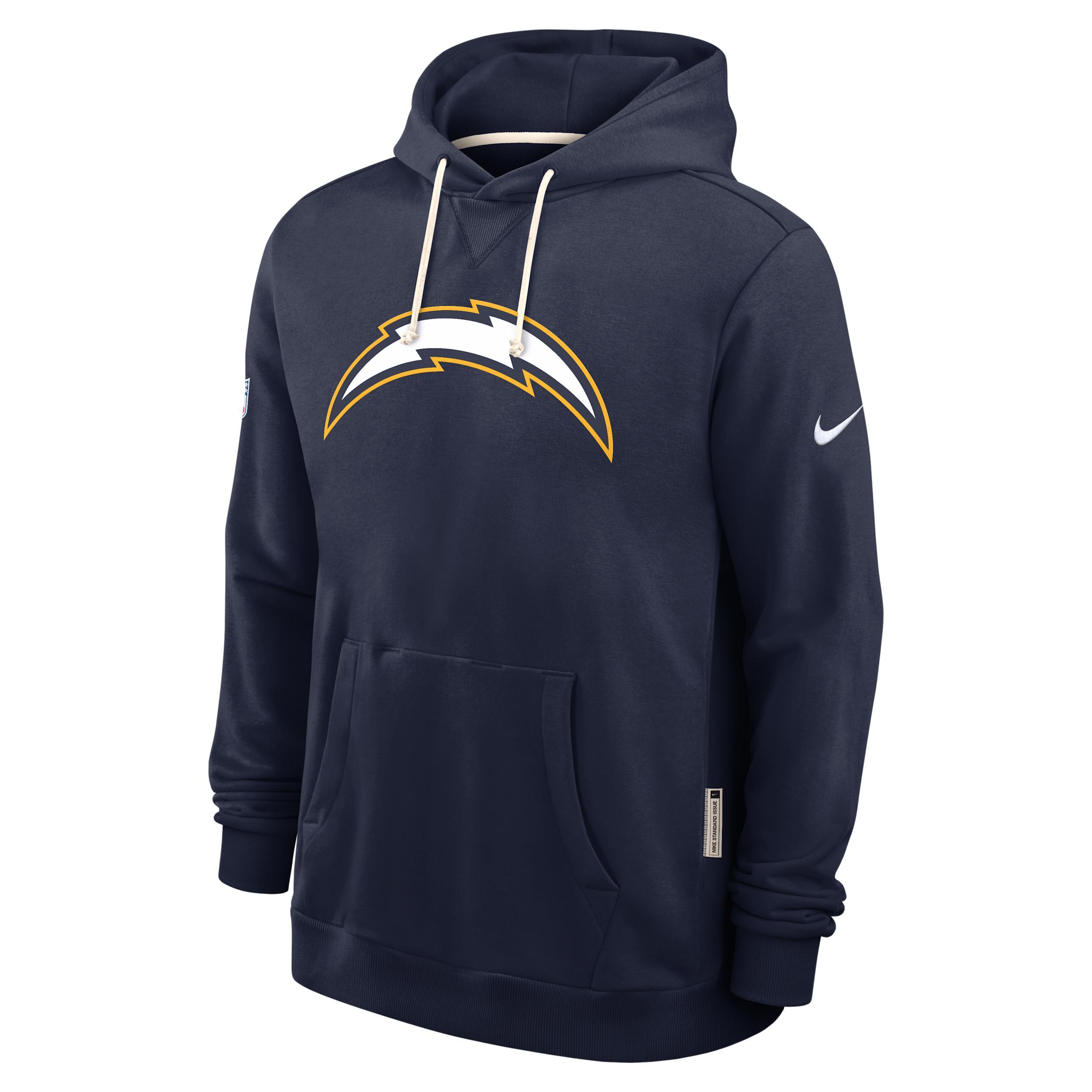 Los Angeles Chargers Alt Offensive Set Play Sideline Men's Nike Dri-FIT NFL Pullover Hoodie Product Image