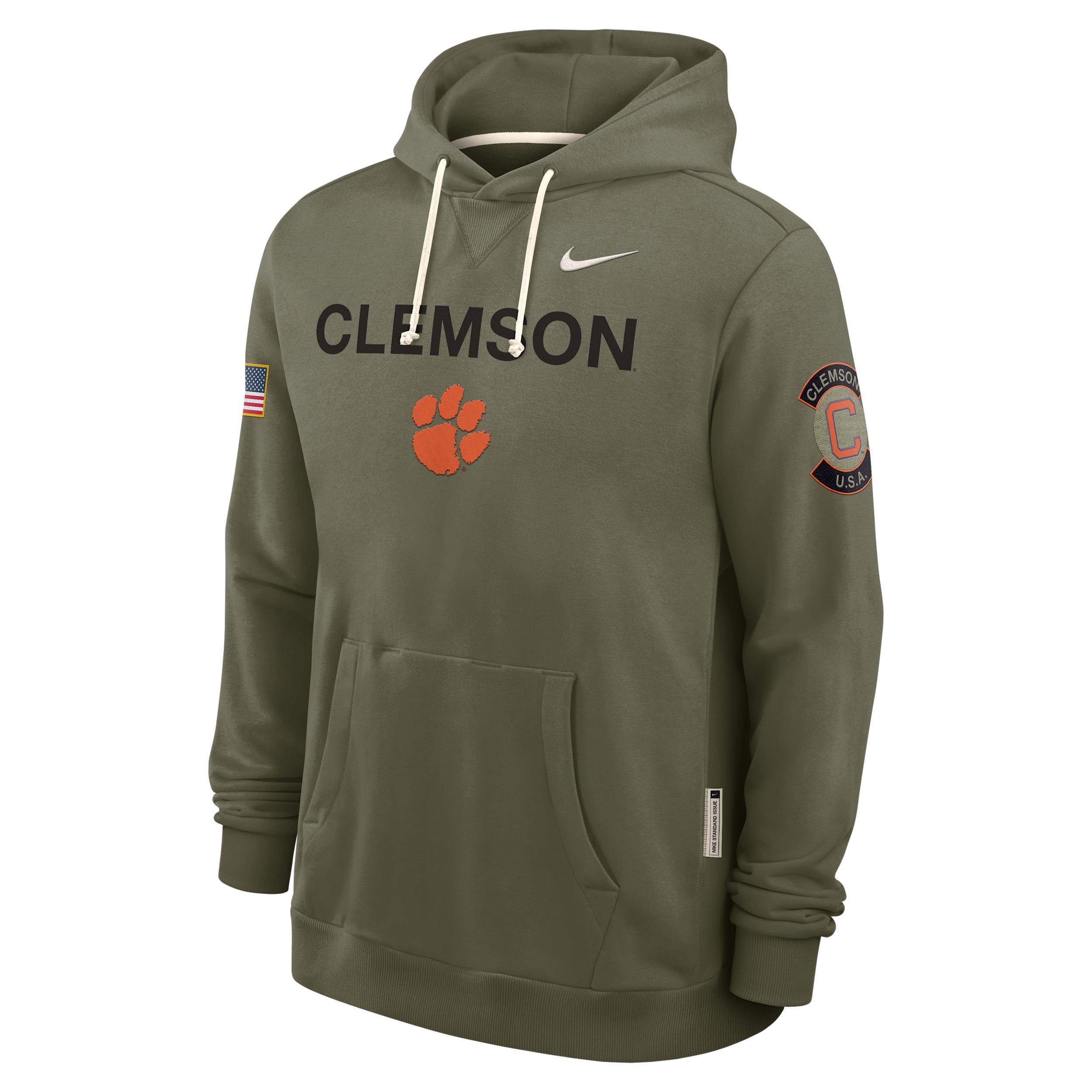 Michigan State 2025 Military Appreciation Nike Men's Dri-FIT College Pullover Hoodie Product Image