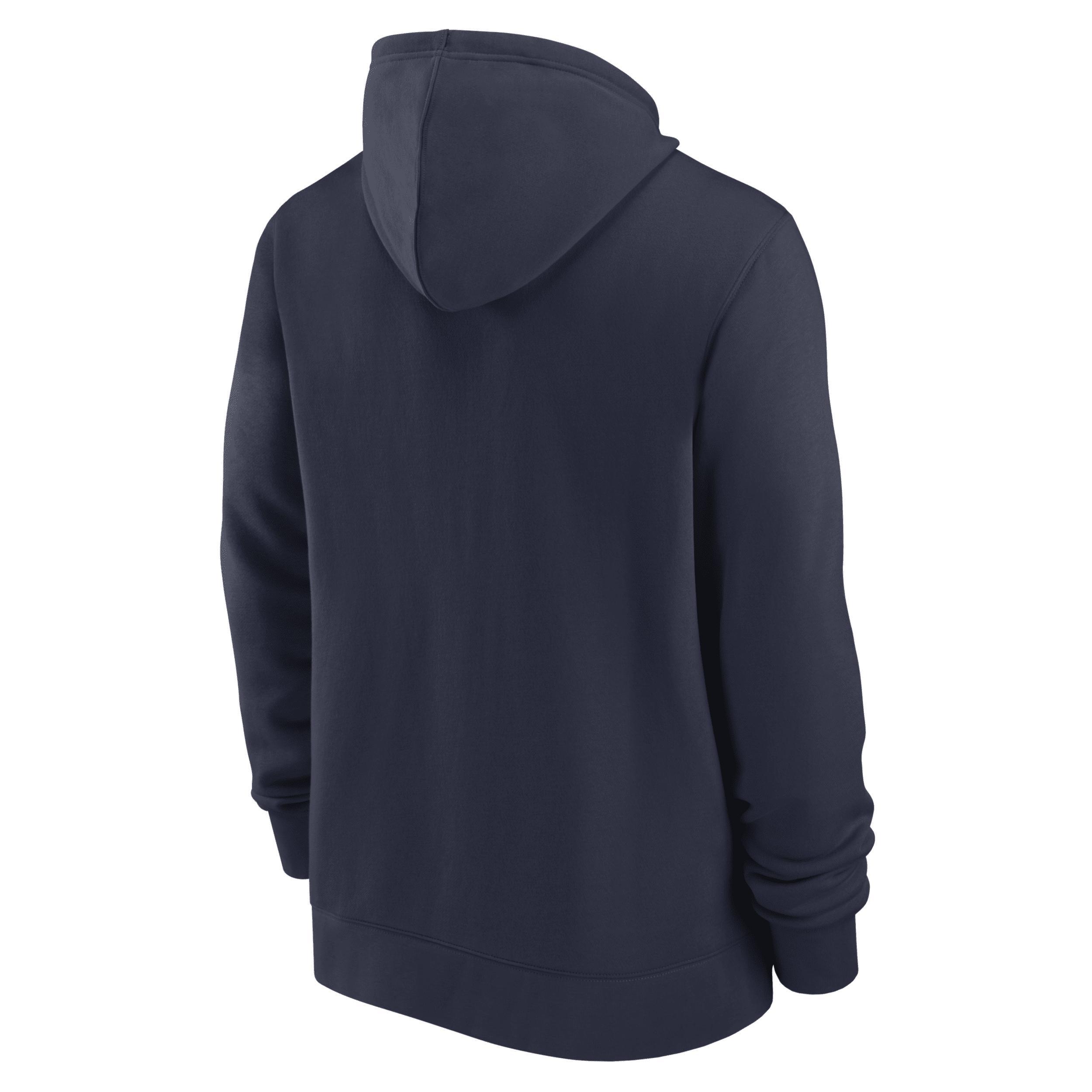 Mens Nike New England Patriots Surrey Full-Zip Hoodie Blue Product Image