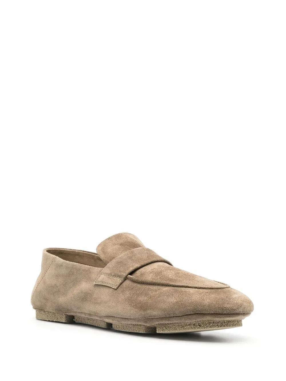 OFFICINE CREATIVE C-side/101 25mm Loafers In Green Product Image