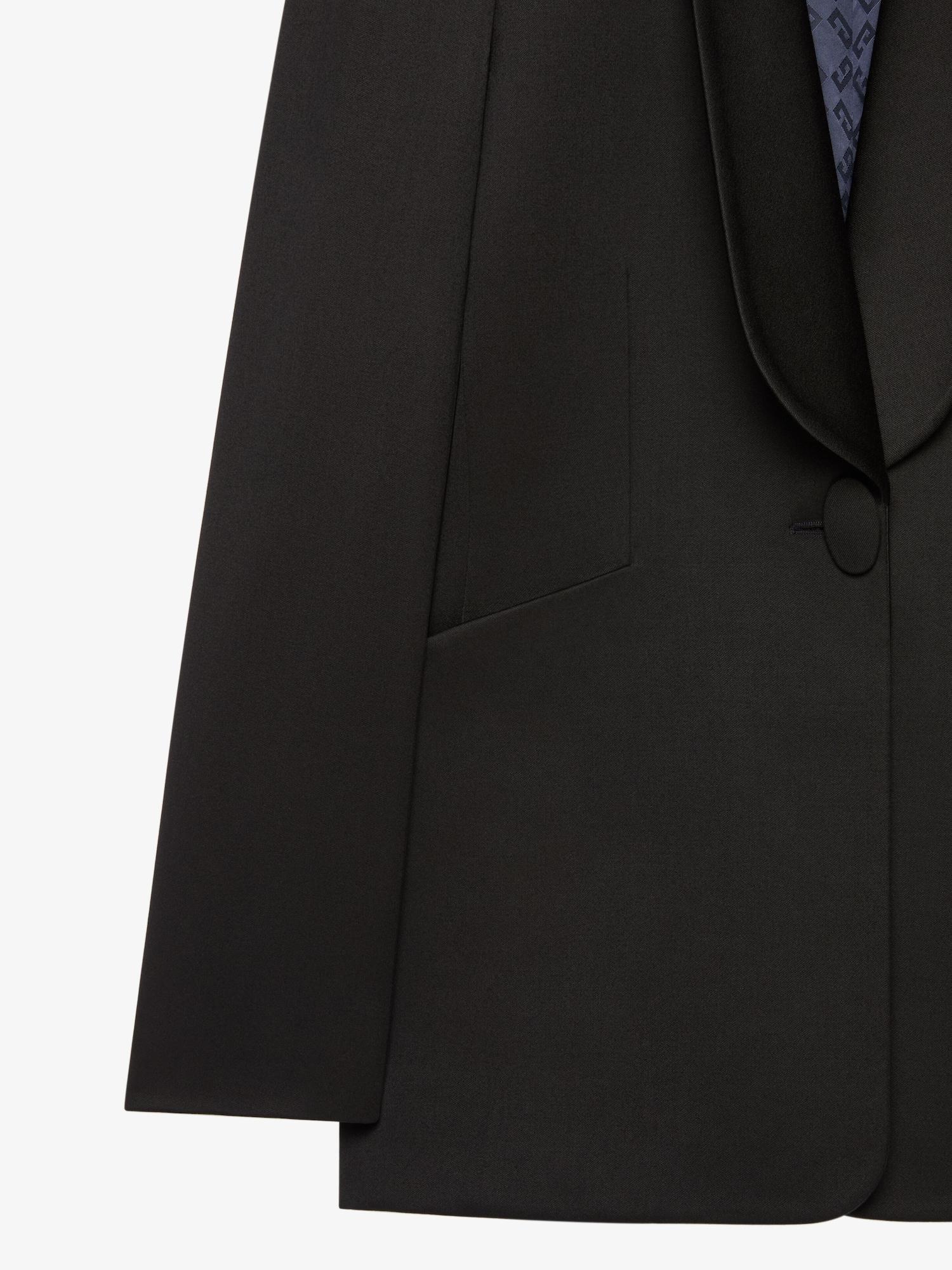 Slim fit jacket in wool Product Image