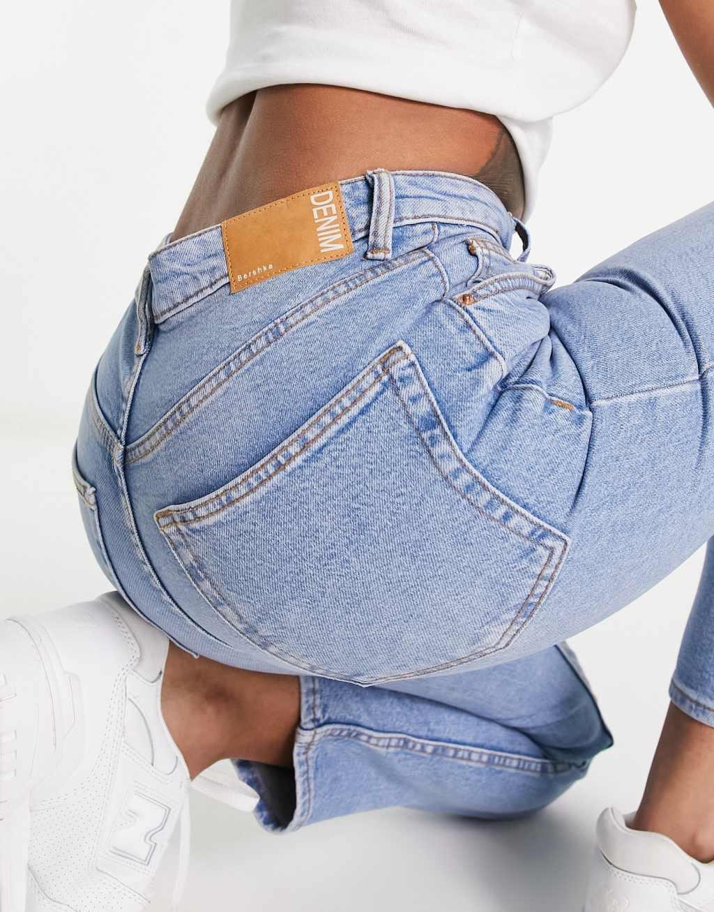 Bershka comfort fit mom jeans Product Image