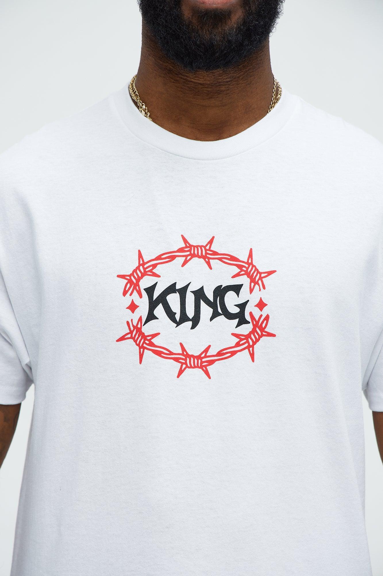 Humble King Short Sleeve Tee - White Product Image