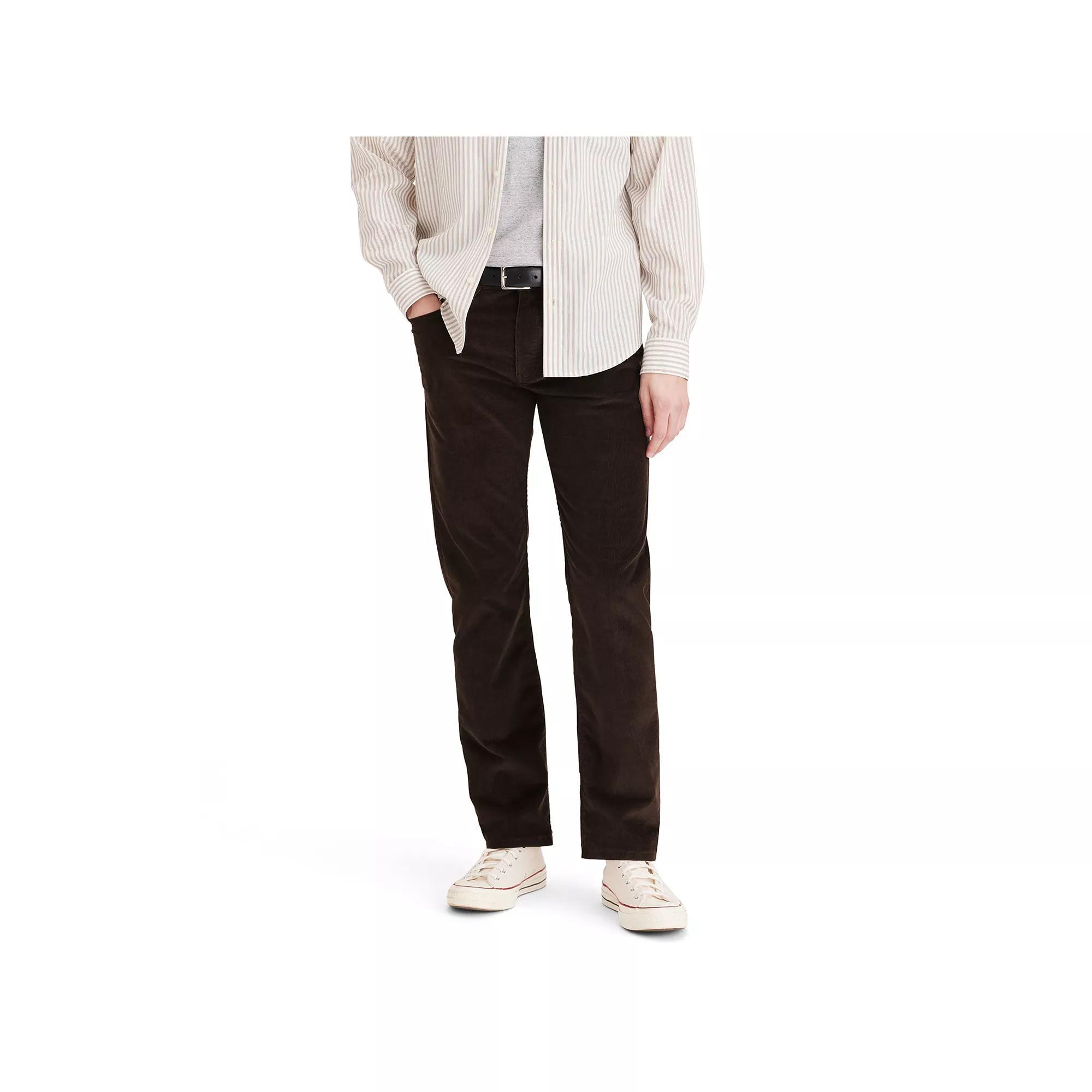 Men's Dockers® All Seasons Tech Corduroy Jean Cut Straight Fit Pants, Size: 38X30, Mole Product Image