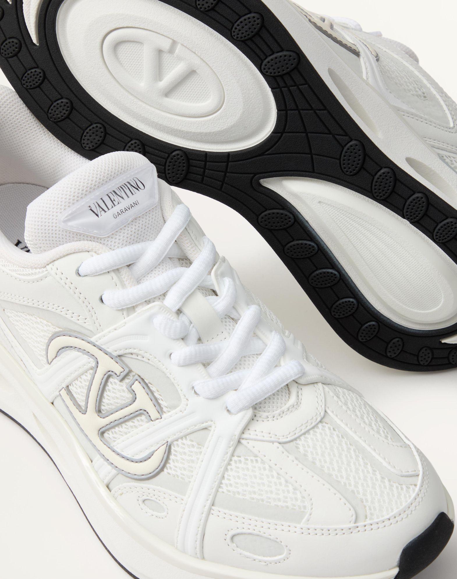 Vlogo Easyjog Calfskin And Fabric Sneaker Product Image