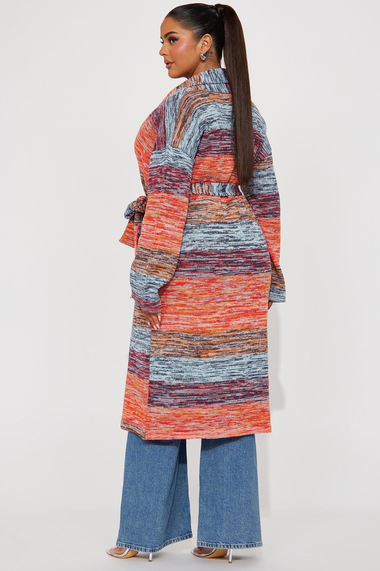 Making Magic Color Block Cardigan - Multi Color Product Image
