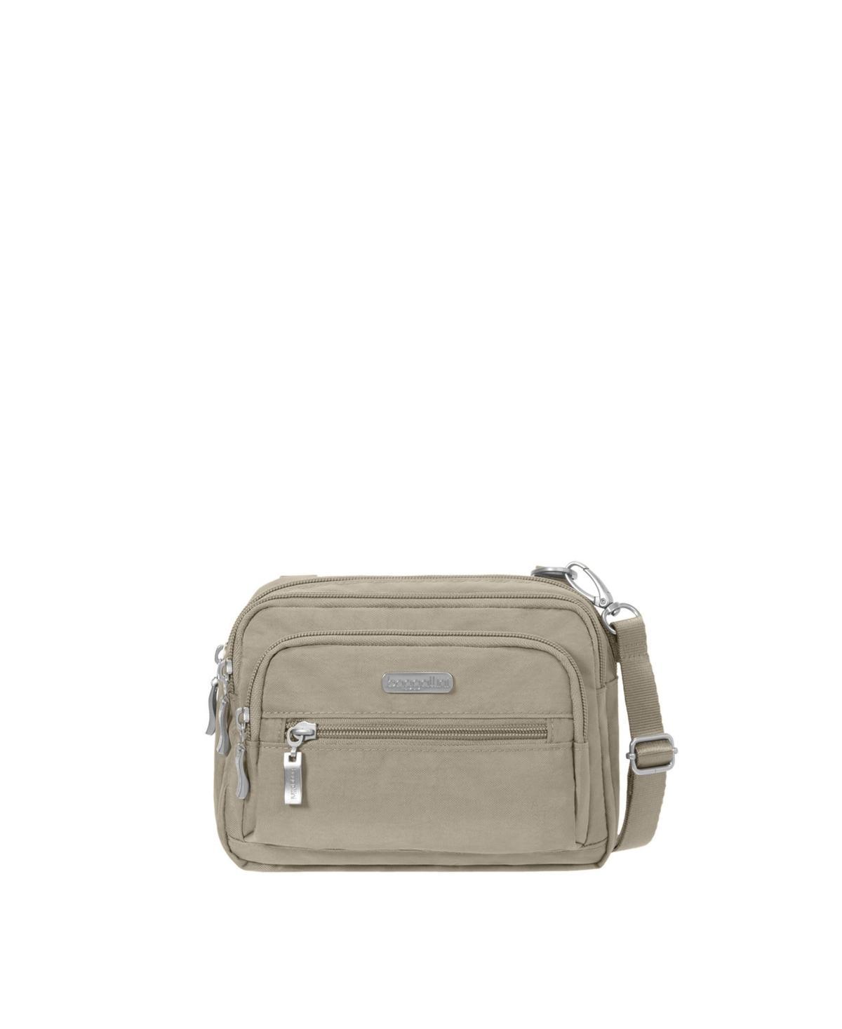 baggallini Triple Zipper Convertible Crossbody Bag Product Image