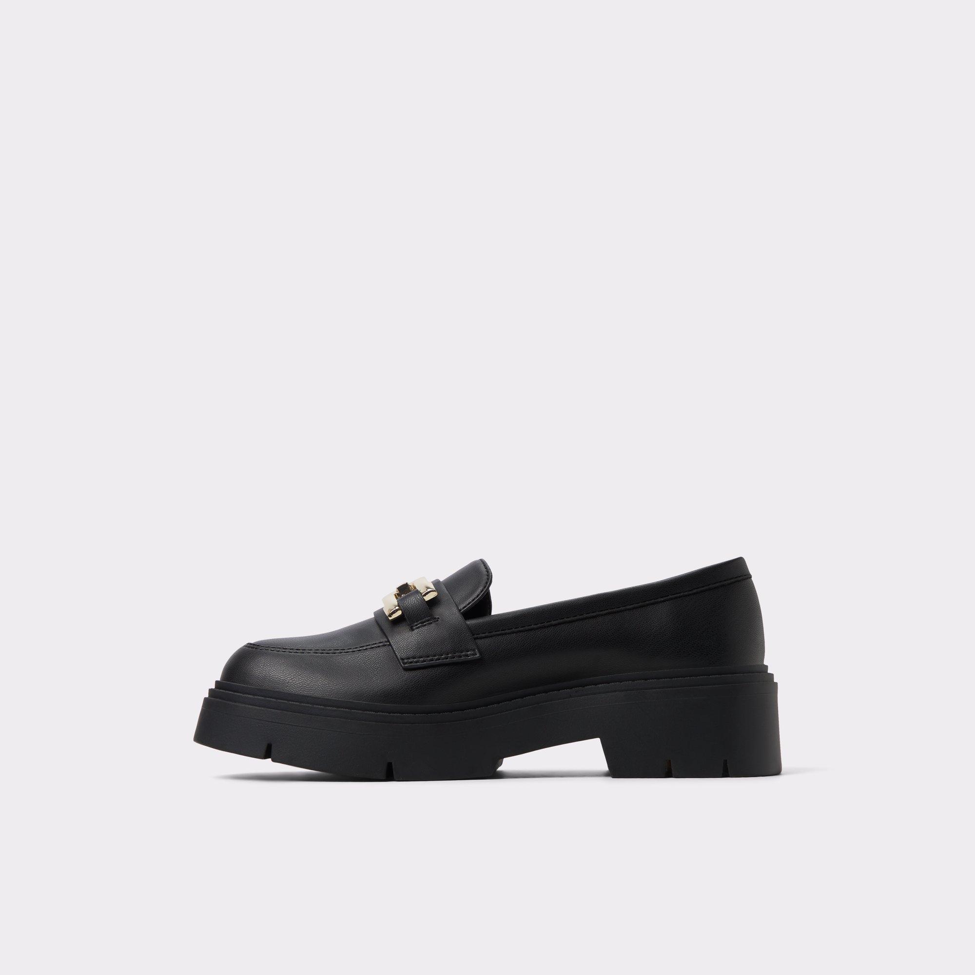 Mazey Black Synthetic Smooth Women's Loafers & Oxfords | ALDO US Product Image