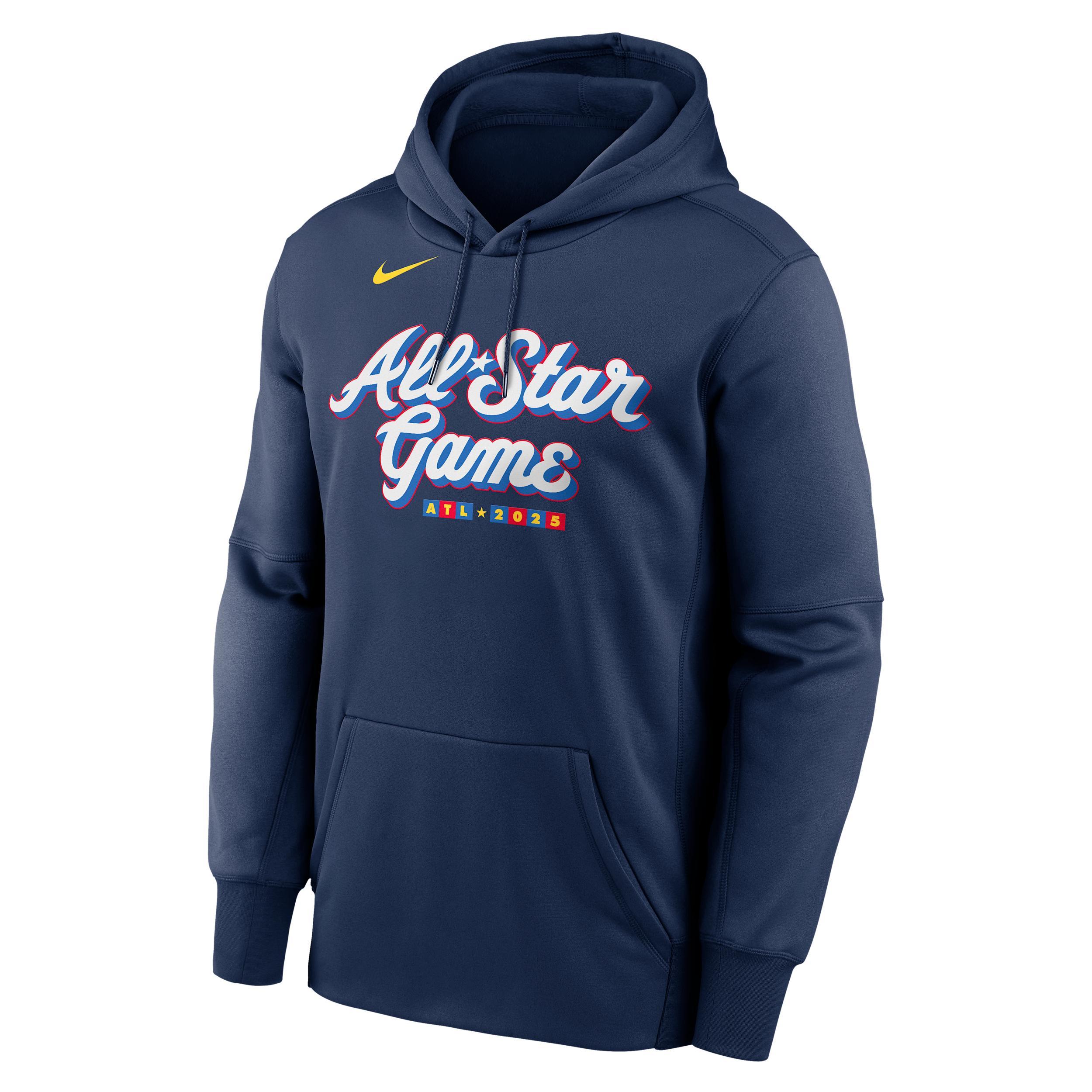 Men's Tennessee Volunteers Performance Color Pop Logo Nike Therma College Pullover Hoodie Product Image