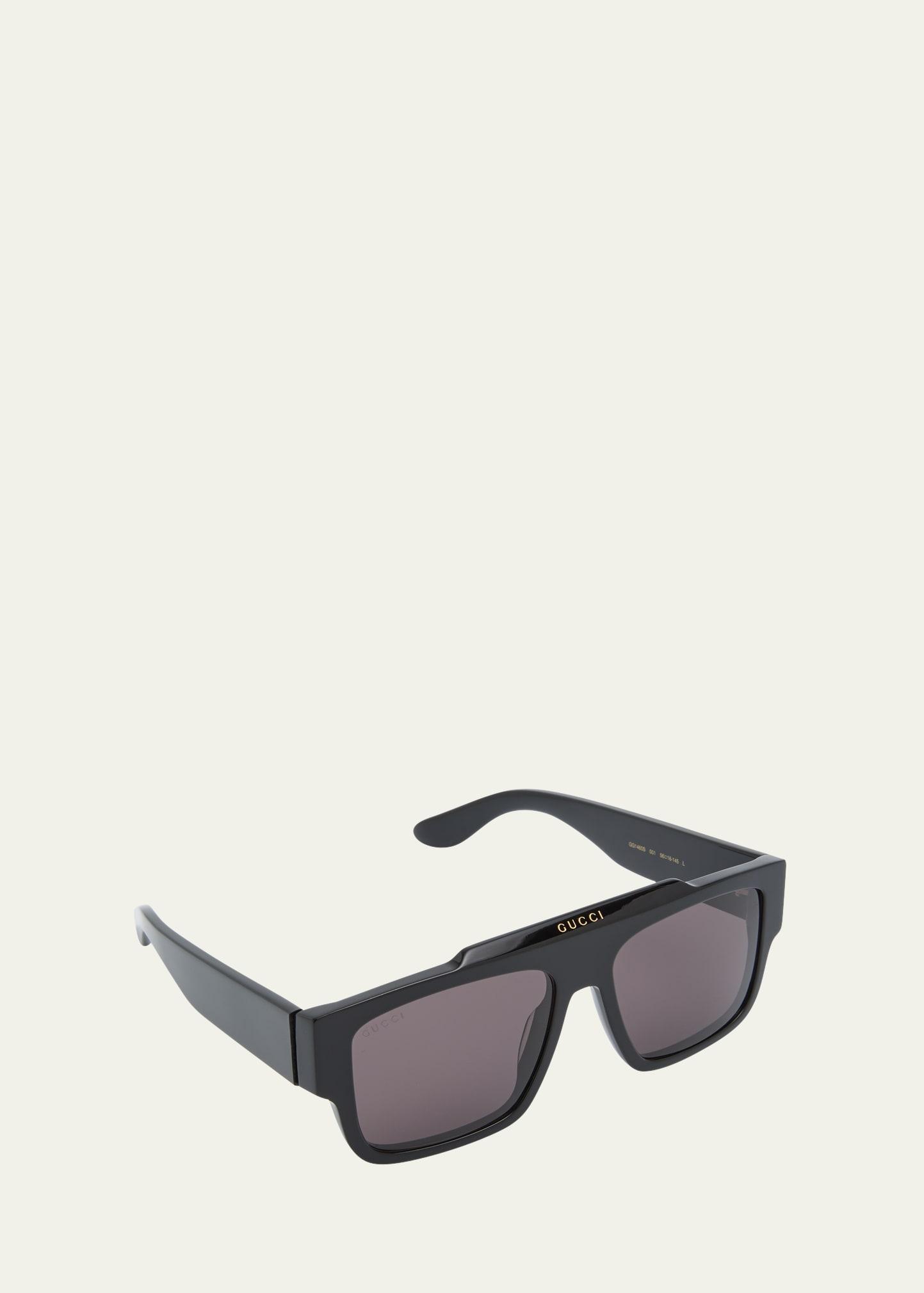 Mens GG1460Sm Acetate Rectangle Sunglasses Product Image