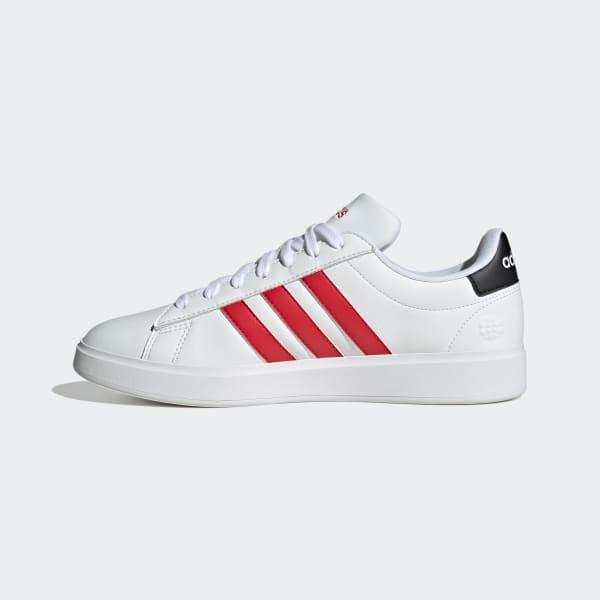 adidas GRAND COURT 2.0 SHOES Aurora Ink 9 Mens Product Image