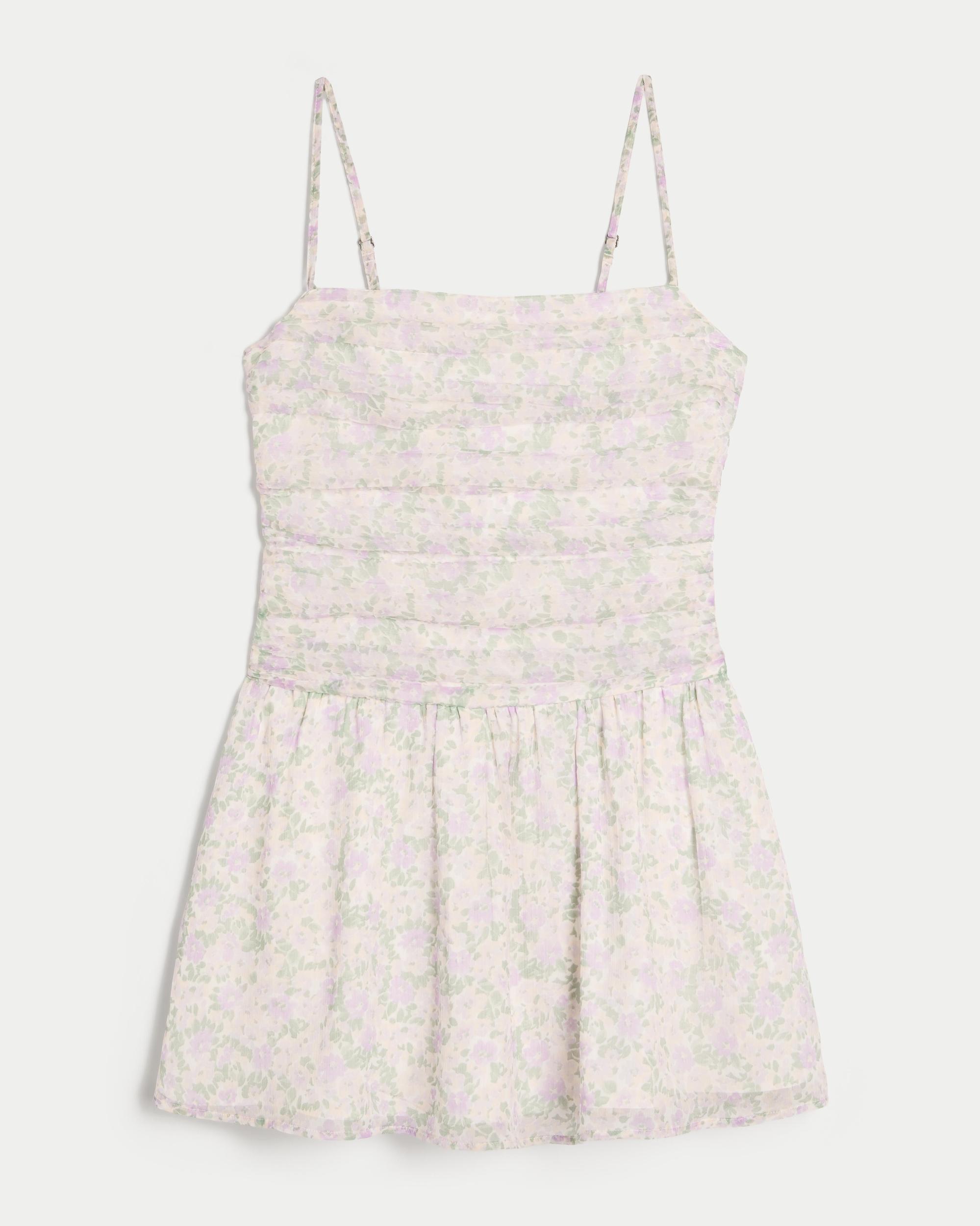 Chiffon Skort Dress Product Image