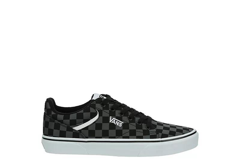 Vans® Seldan Men's Shoes, Size: 9.5, Black Gray Product Image