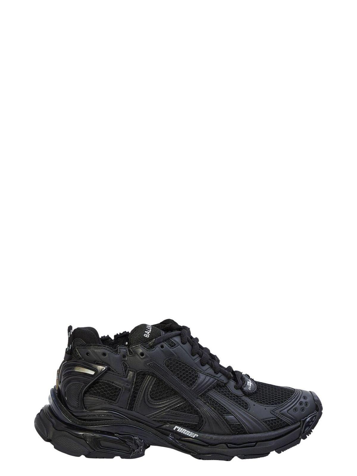 BALENCIAGA Men Black Mesh And Polyurethane 3xl Sneakers Product Image