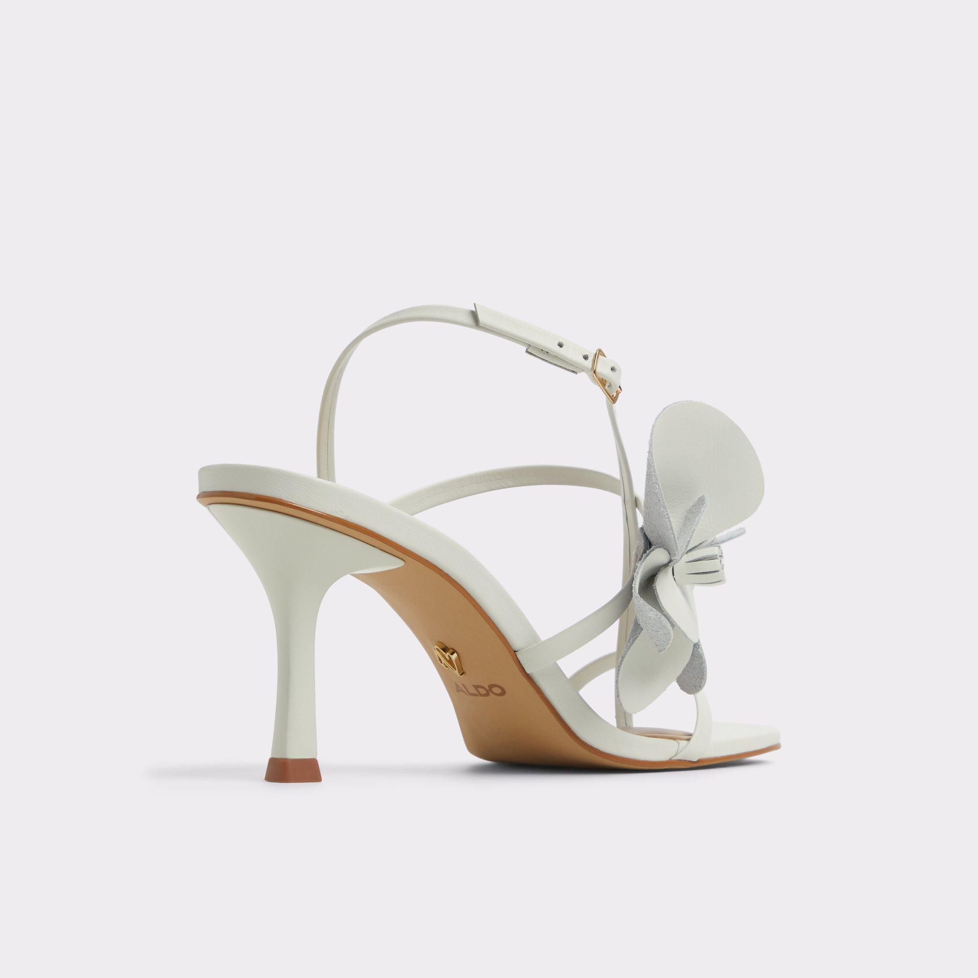 Sandflower White/Bone Women's Strappy sandals | ALDO US Product Image