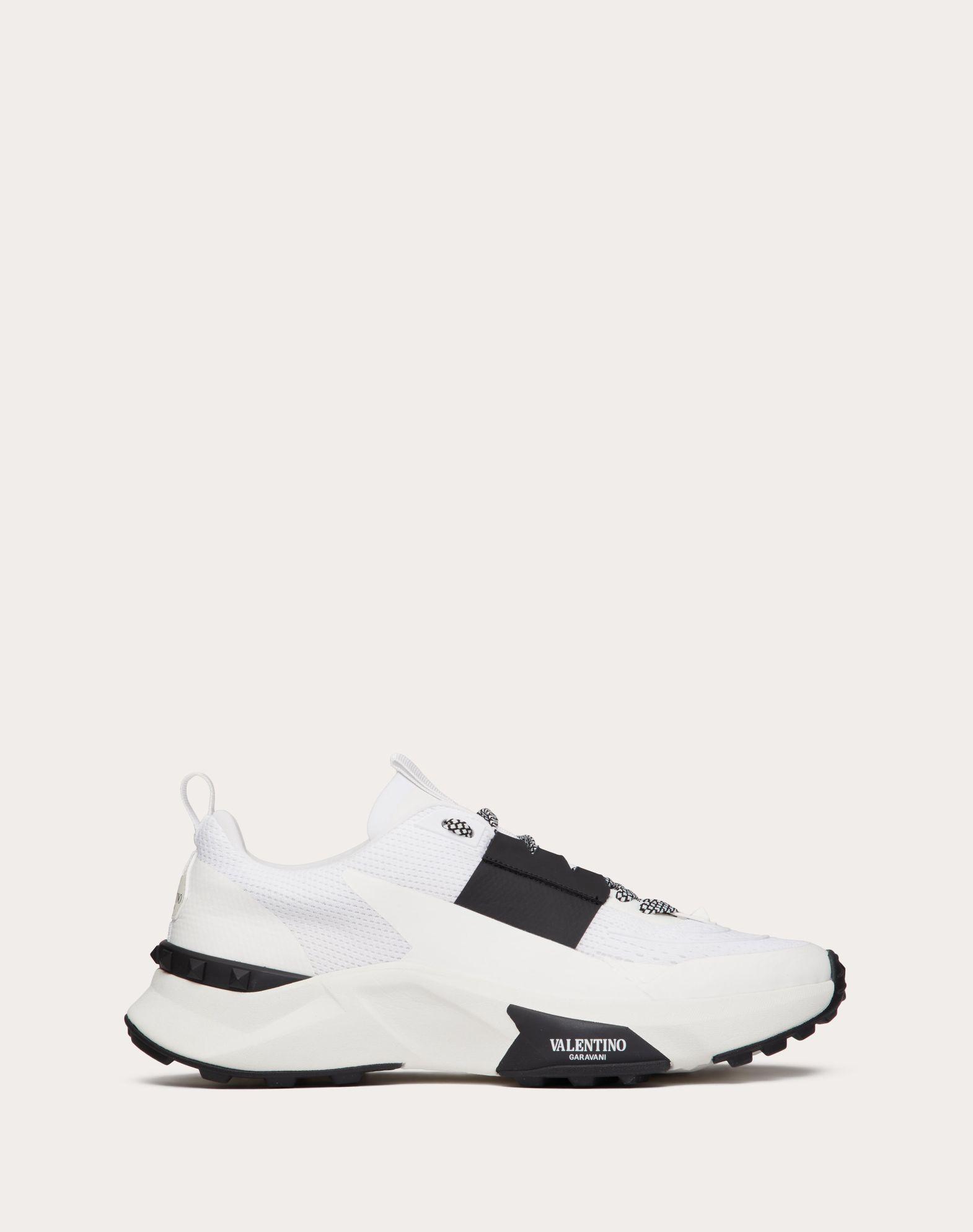 True Act Low Top Sneaker In Mesh And Rubberized Fabric Product Image