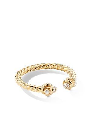 David Yurman 18K Yellow Gold Renaissance Blue Sapphire Ring Product Image